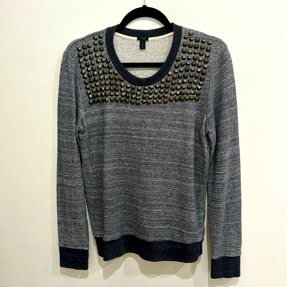 J. Crew Studded Sweater PERFECT CONDITION.